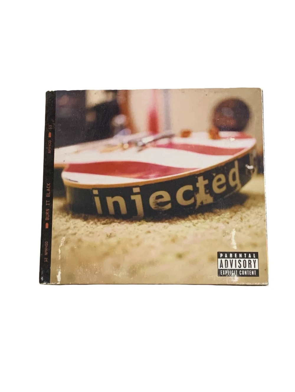 Injected Burn It Black Enhanced CD Digipak Explicit Rock Album 2002